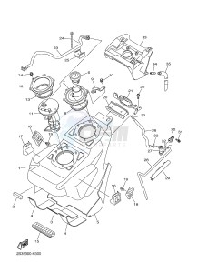 VMX17 VMAX17 1700 VMAX (2S3W) drawing FUEL TANK