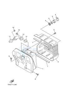 EF6600/E 357 (7C62 7C63 7C63 7C68) drawing EXHAUST