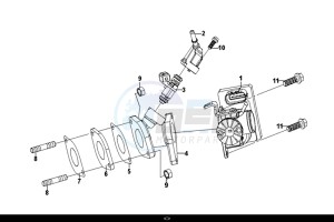 NH-T 125I (MG12B1-EU) (L9-M0) drawing CARBURETOR ASSY