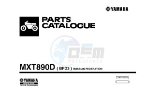 NIKEN GT MXT890D (BFD3) drawing Infopage-1