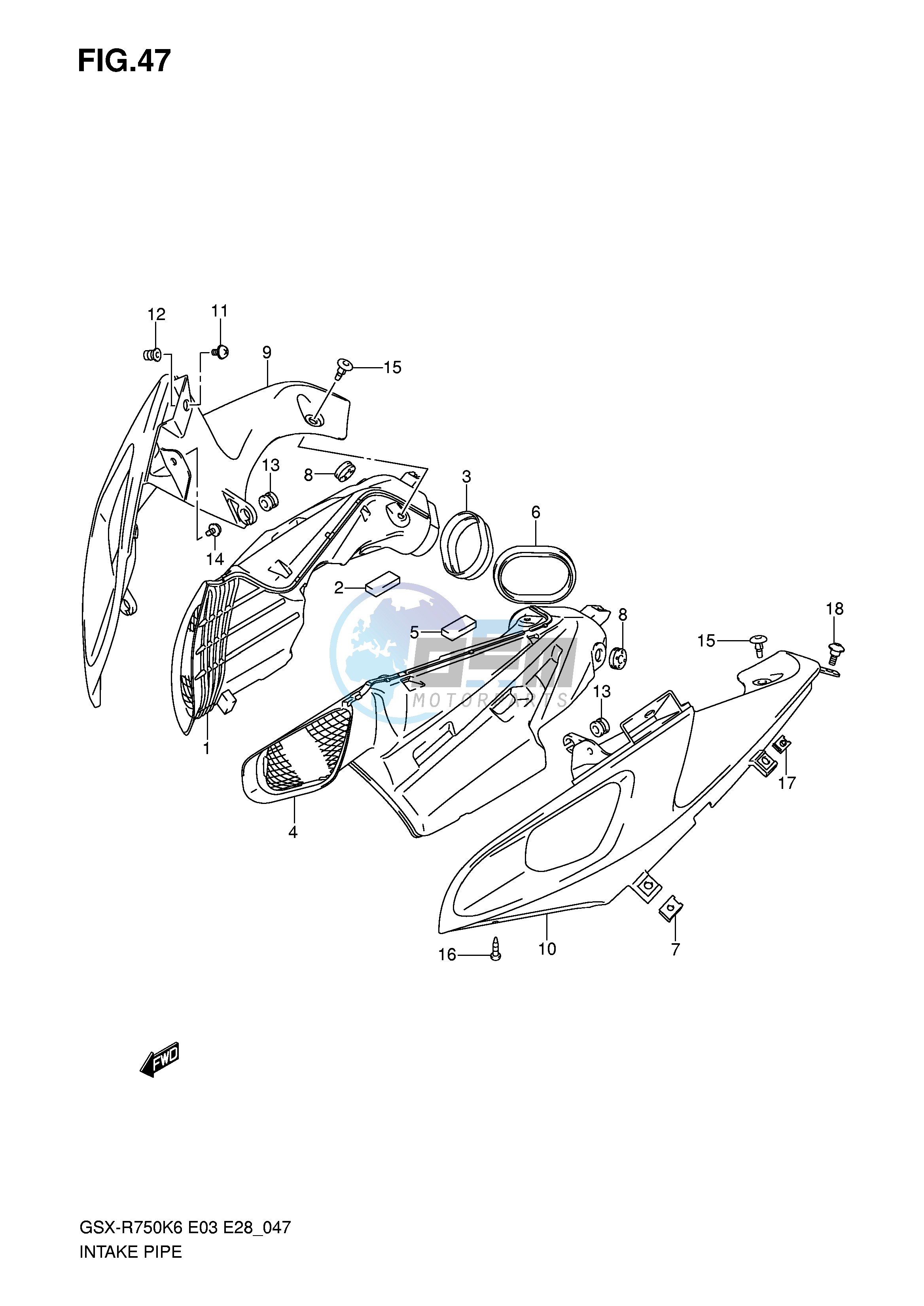 INTAKE PIPE