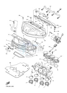 YZF-R6 600 R6 (2CXE 2CXF) drawing INTAKE