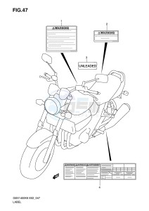 GSX1400 (E2) drawing LABEL