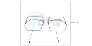 SH125R drawing INNERBAG TOPBOX