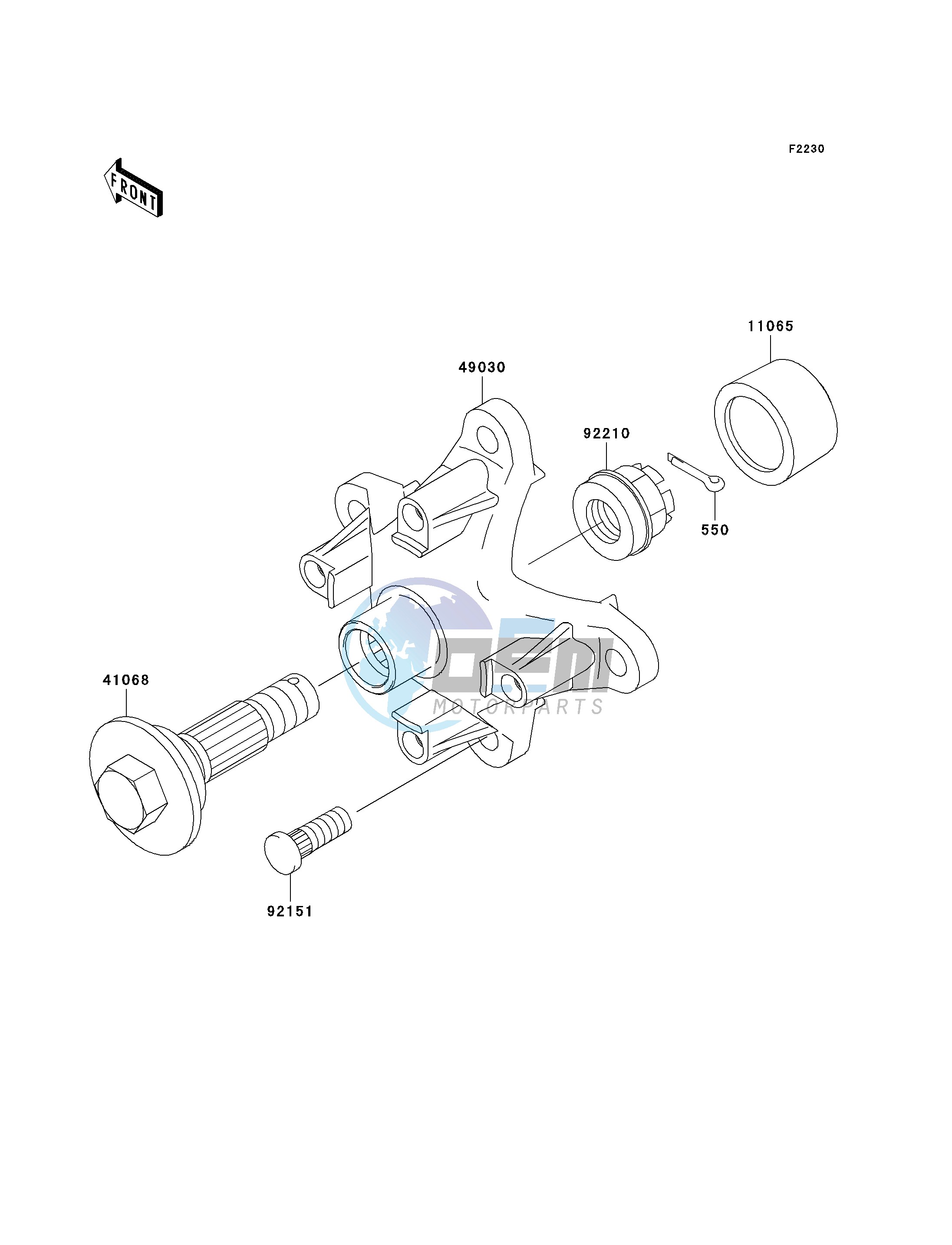 FRONT HUB