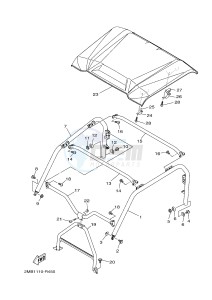 YXE700E YXE70WPHG WOLVERINE R-SPEC EPS HUNTER (2MB7) drawing GUARD 2