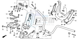 NSS250A JAZZ drawing HANDLE PIPE/HANDLE COVER (NSS2502)