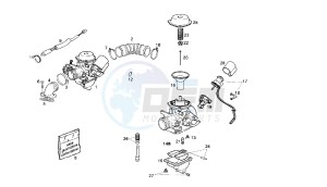 BOULEVARD - 125 CC 150 EU3 drawing CARBURETOR KEIHIN