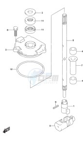 DF 140A drawing Shift Rod (C/R)