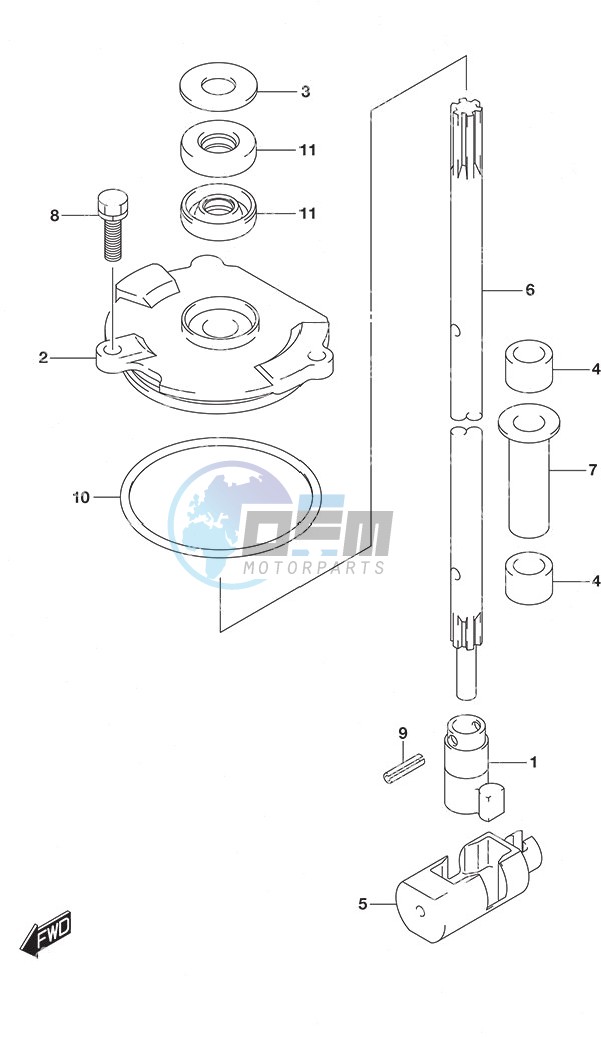 Shift Rod (C/R)