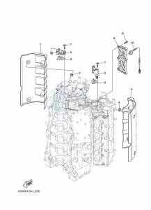 LF350XCC-2018 drawing CYLINDER-AND-CRANKCASE-3