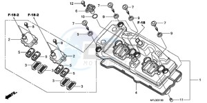 CBR1000RR9 Europe Direct - (ED / MK) drawing CYLINDER HEAD COVER