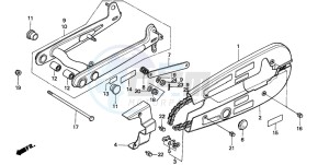 CT110 drawing SWINGARM (2)