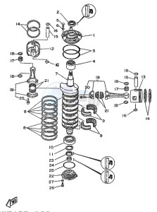 225AETO drawing CRANKSHAFT--PISTON