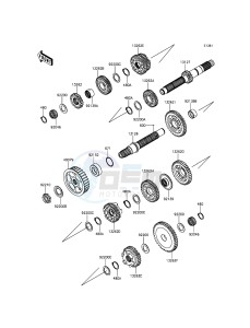 VULCAN_1700_VOYAGER_ABS VN1700BEF GB XX (EU ME A(FRICA) drawing Transmission