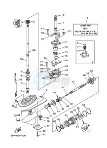 F25AEL drawing PROPELLER-HOUSING-AND-TRANSMISSION-1