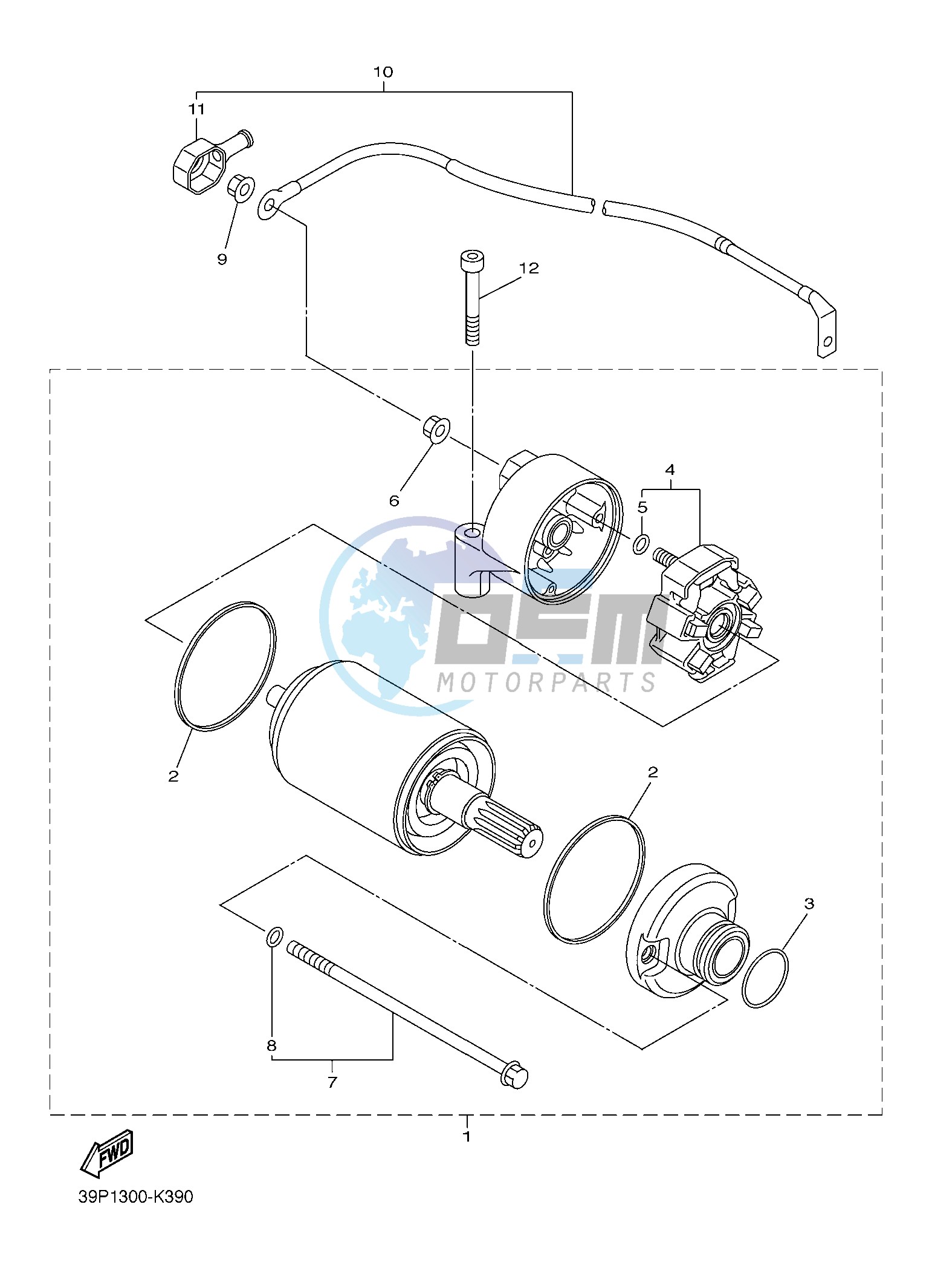 STARTING MOTOR