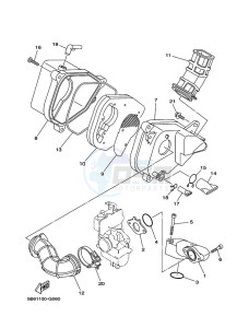 TT-R110E (B51P) drawing INTAKE