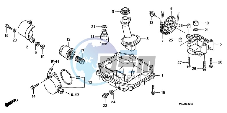 OIL PAN/ OIL PUMP