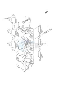 DF 250 drawing Intake Manifold