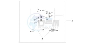 CB600FA9 Spain - (SP / ABS) drawing HEATED GRIP ATT.