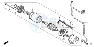 FES150 125 PANTHEON drawing STARTING MOTOR