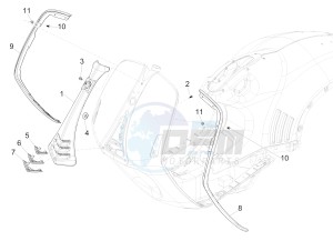 946 150 4T 3V ABS ARMANI (NAFTA) drawing Front shield