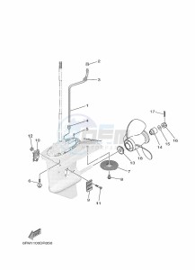 F20GEP drawing PROPELLER-HOUSING-AND-TRANSMISSION-2