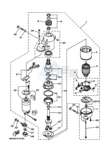 F115TLRC drawing STARTER-MOTOR