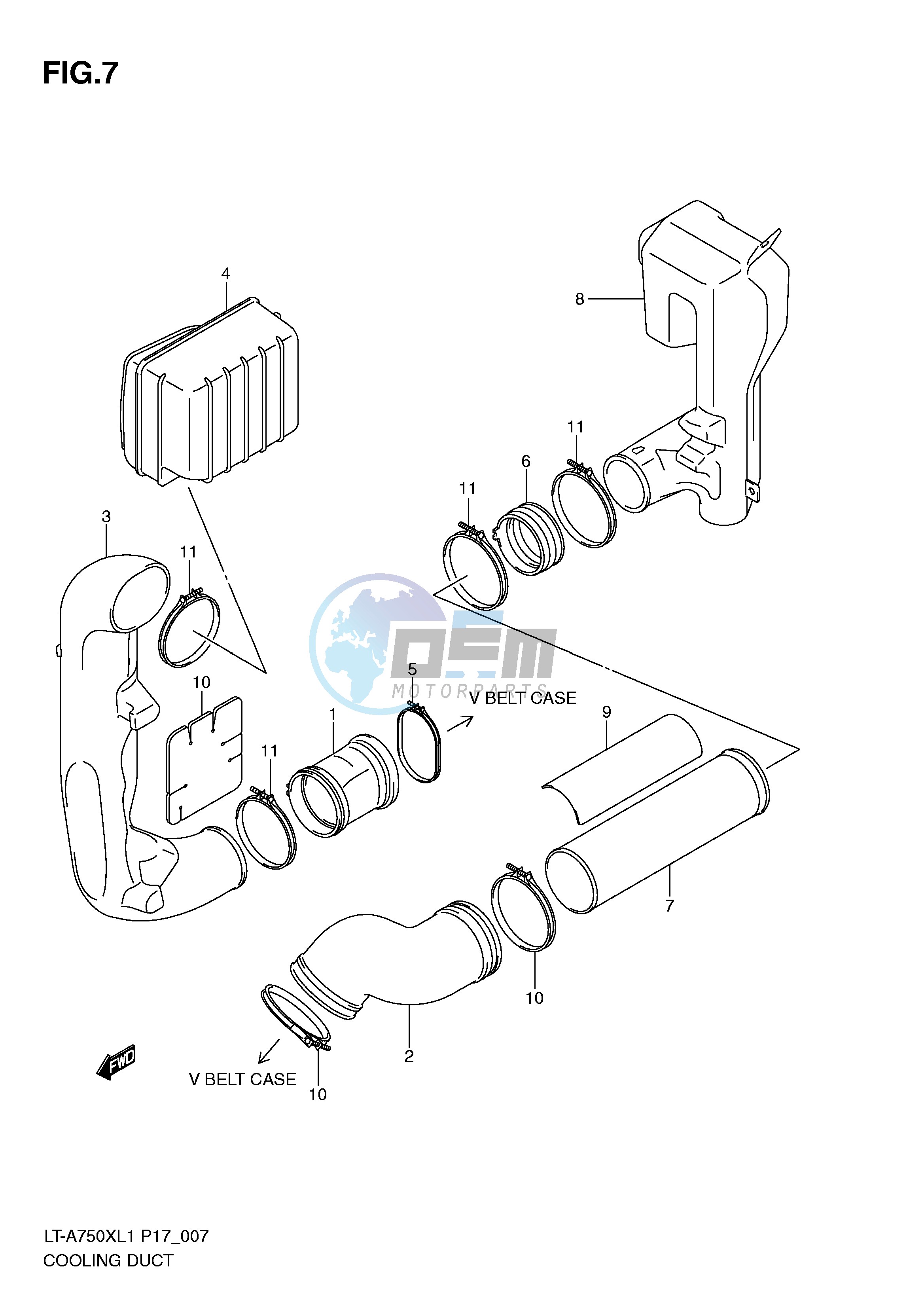 COOLING DUCT