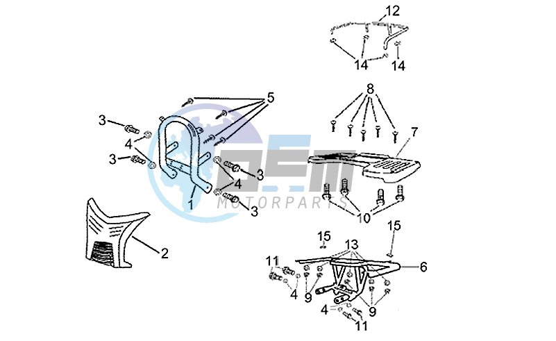 Fr-rear parcel rack-Fr prot.HP