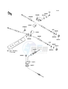 JET SKI STX-12F JT1200-D1 FR drawing Cables