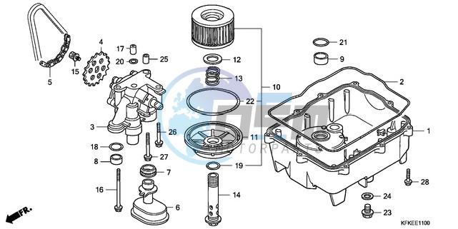 OIL FILTER/OIL PAN/OIL PU MP