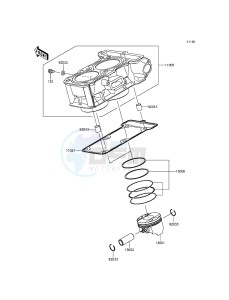 NINJA_300 EX300AFF XX (EU ME A(FRICA) drawing Cylinder/Piston(s)