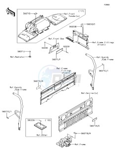 MULE PRO-DXT KAF1000BHF EU drawing Labels