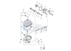 ATV 400 drawing SHIFT SHAFT