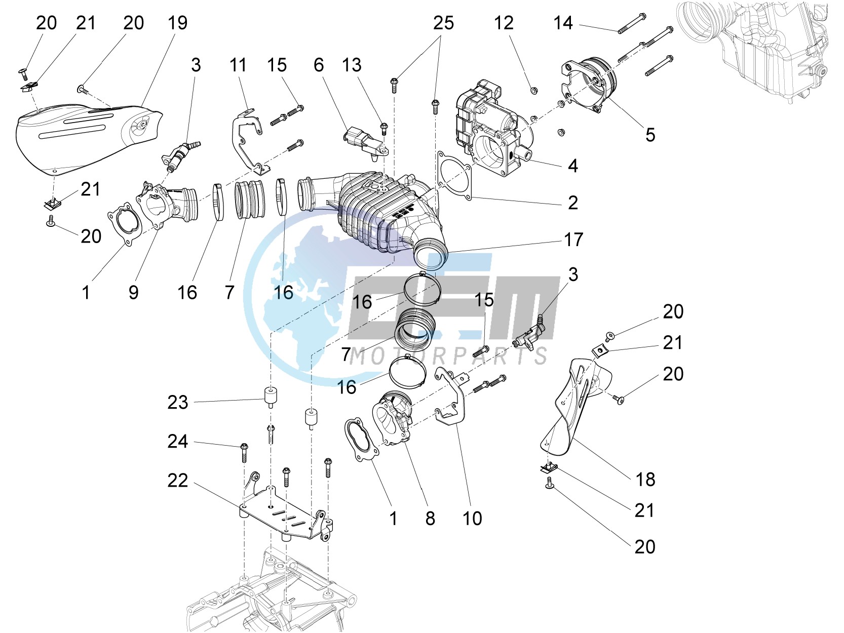 Throttle body