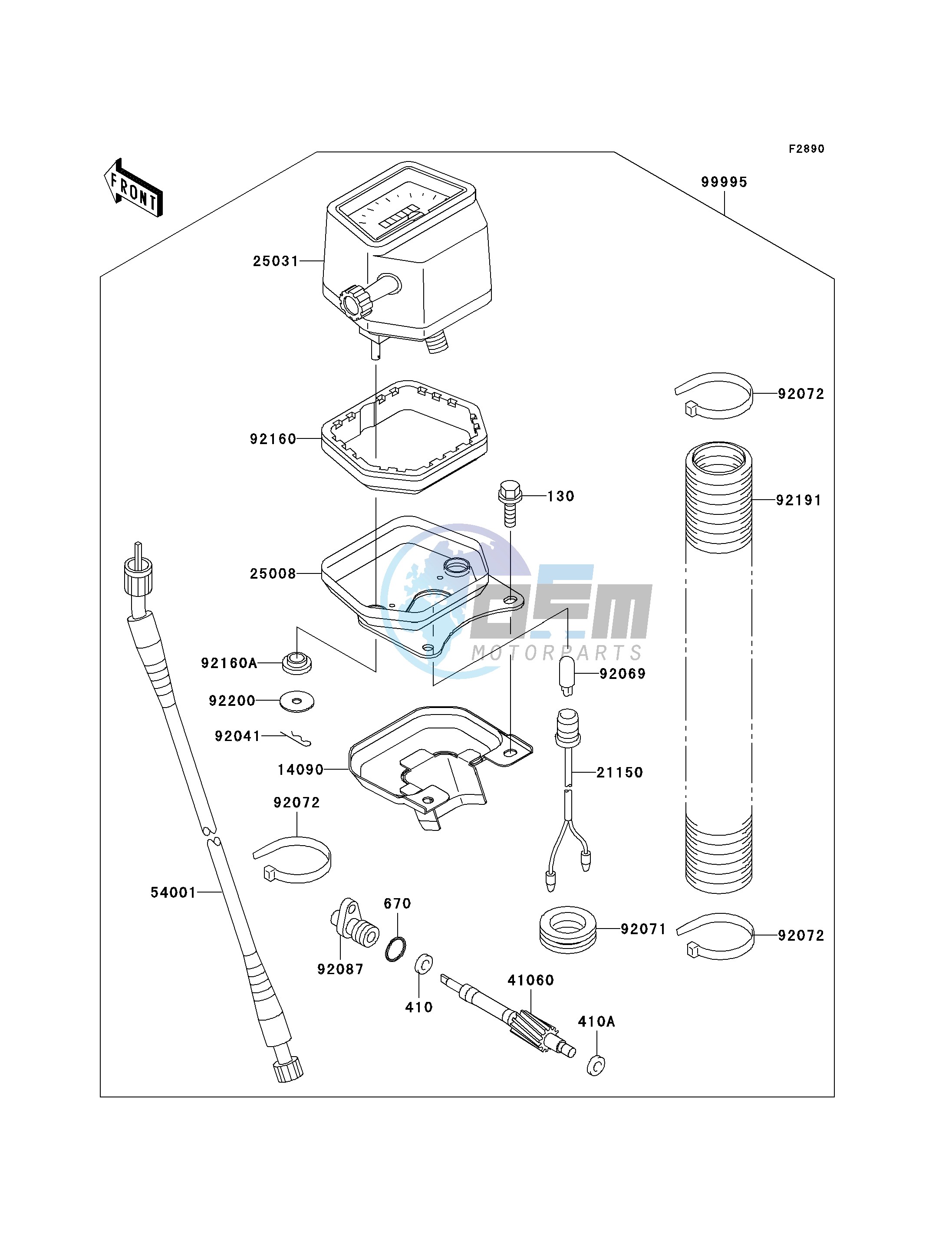 OPTIONAL PARTS -- METER- -