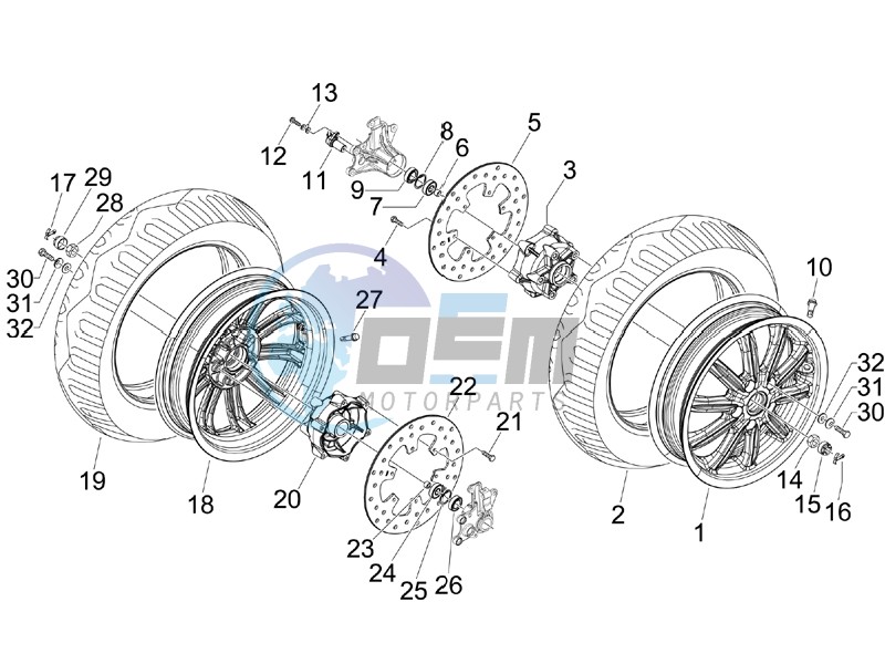 Front wheel