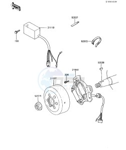 KX 80 N [BIG WHEEL] (N1) [BIG WHEEL] drawing GENERATOR