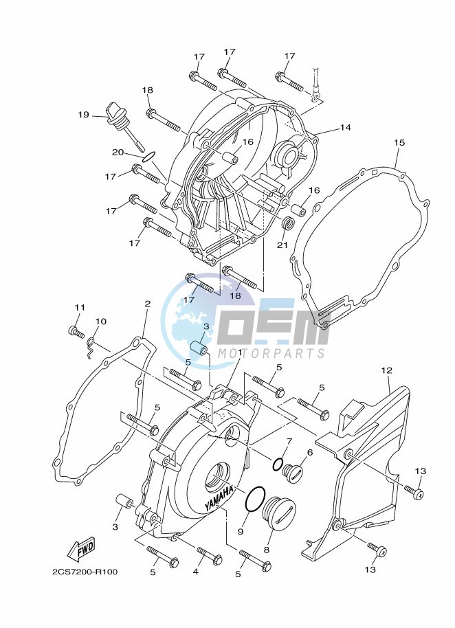 CRANKCASE COVER 1