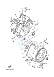 EF4000FW 251 (7C43) drawing CRANKCASE