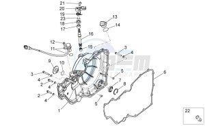 RSV4 1000 APRC R ABS (AU, CA, EU, J, RU, UK, USA) drawing Clutch cover