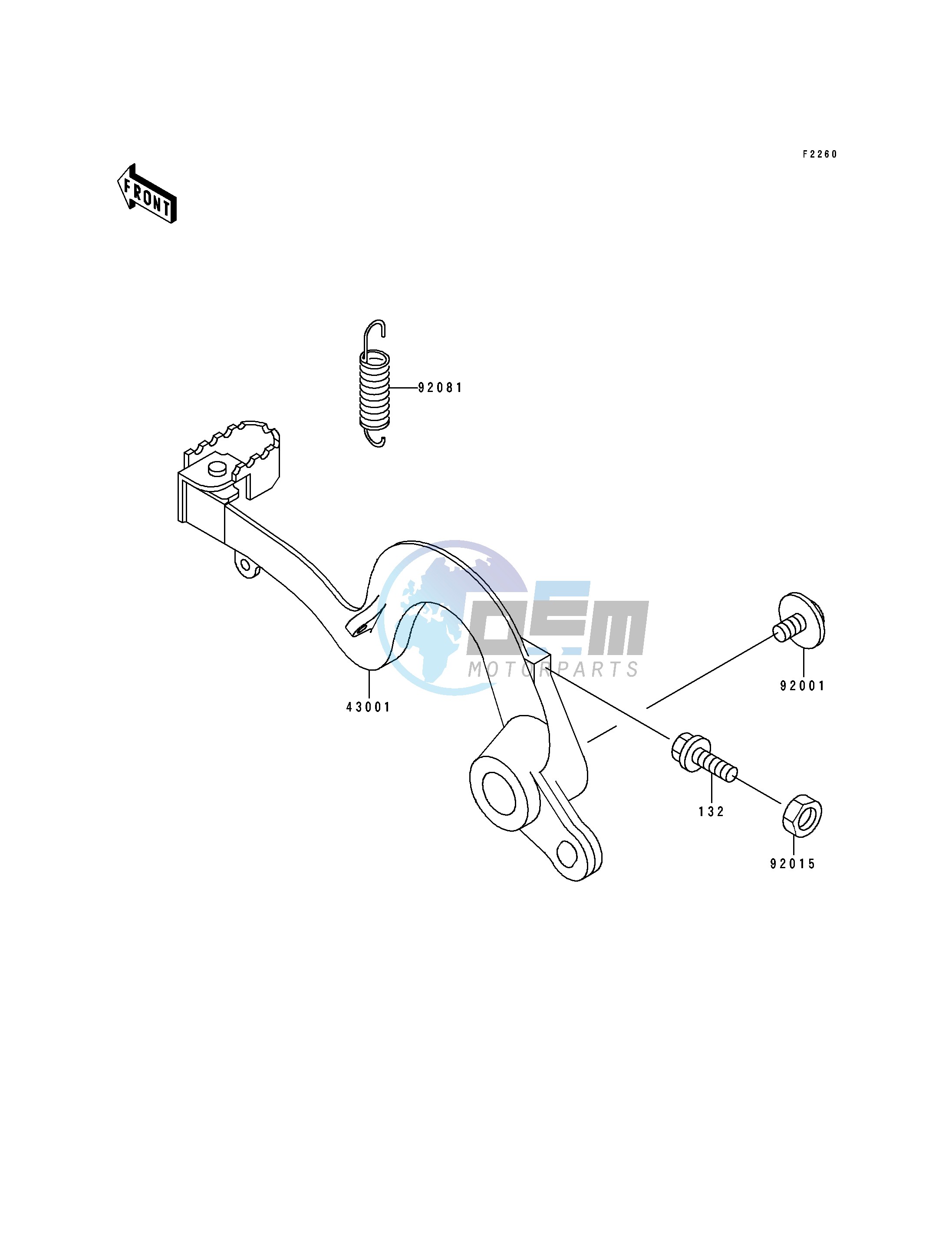 BRAKE PEDAL