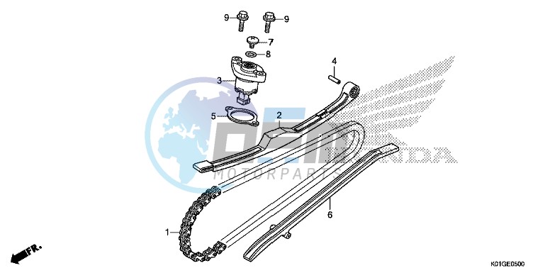 CAM CHAIN/TENSIONER