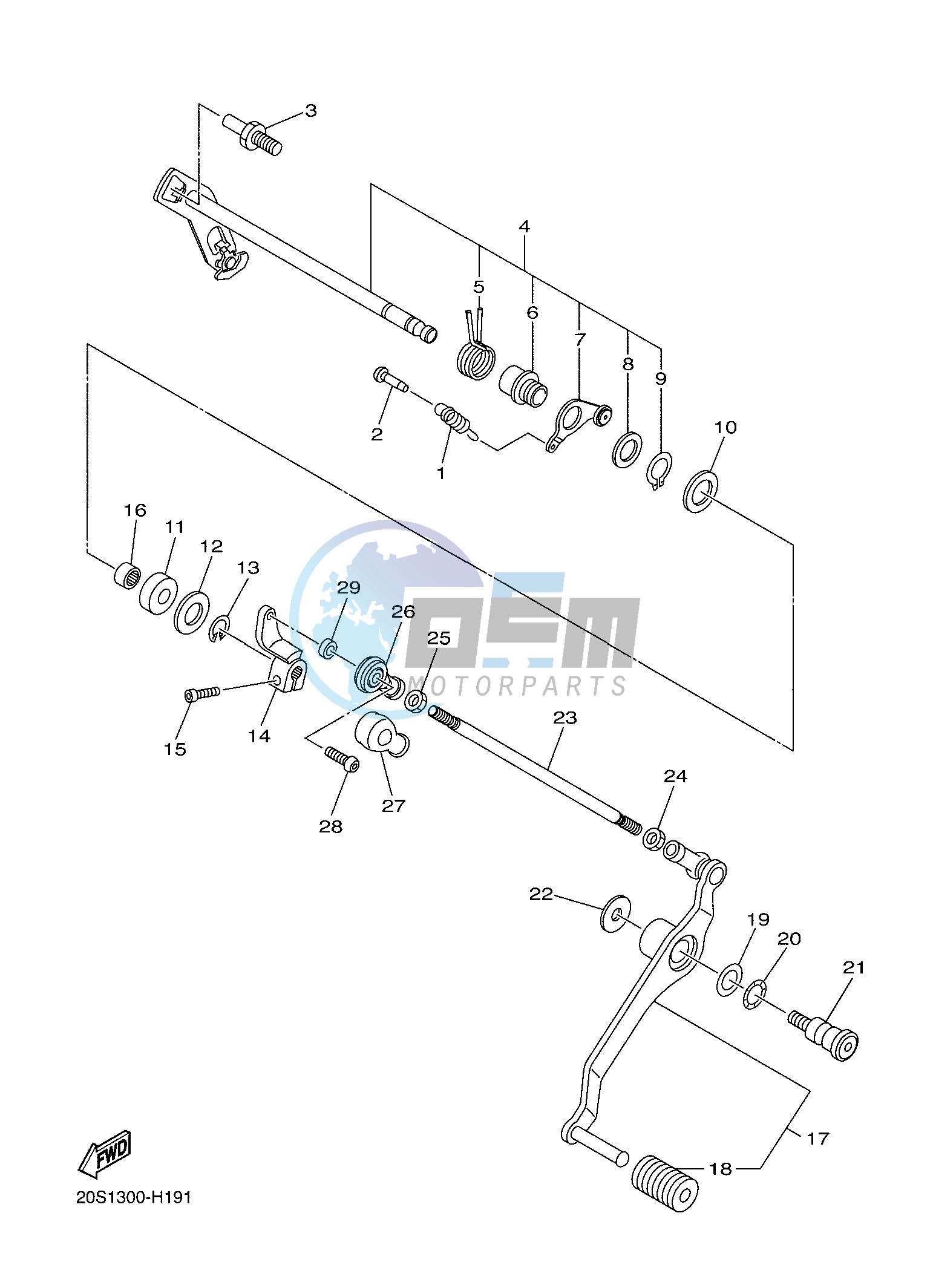 SHIFT SHAFT