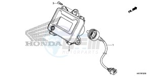 TRX420FA5F TRX420F Europe Direct - (ED) drawing METER