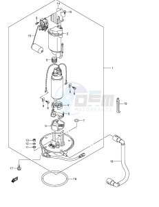 DL650 (E2) V-Strom drawing FUEL PUMP