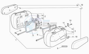 California 1100 EV PI Cat. EV PI Cat. drawing Side cases