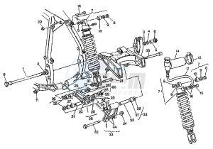 ELEFANT 750 drawing SHOCK ABSORBER